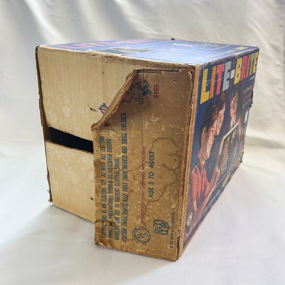 Hasbro Lite-Brite Set Vintage, In Box, Works - Picture 12 of 13